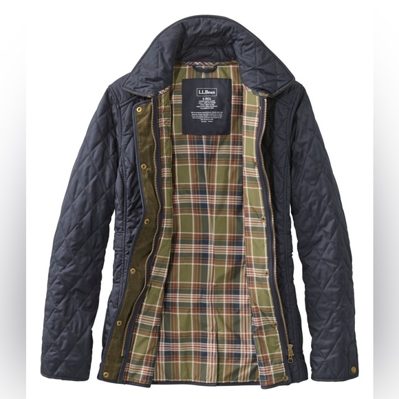 L.L. Bean Quilted Riding Jacket - Picture 4 of 5